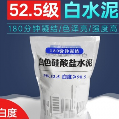 525白水泥墙面修补瓷砖填缝马桶固定手工花盆高强度高白度2件包邮