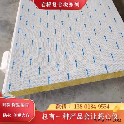 南通腾威 304不锈钢冲孔瓦 950型墙面冲孔彩钢夹芯板 吸音板 隔音保温板