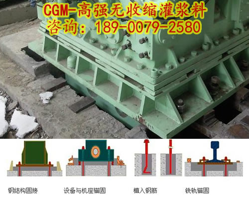 设备基础二次灌浆长沙灌浆料18900792580